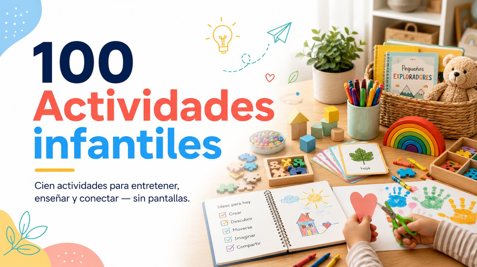 Portada de 100 Actividades Infantiles